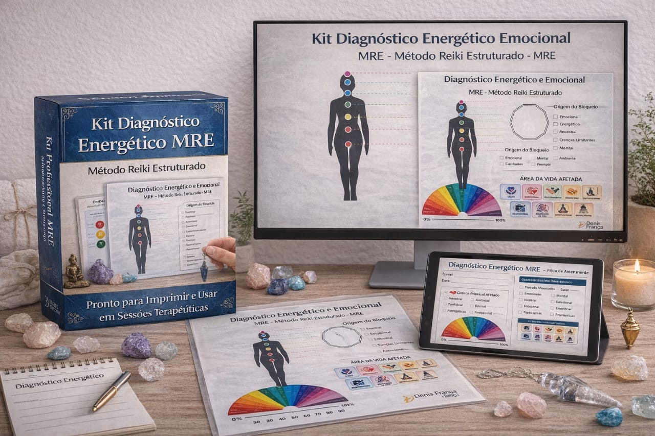 Denis França apresentando o método Profissão Reiki